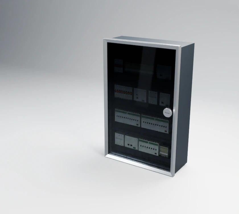 Ronsys 关门时的整体立体视图
